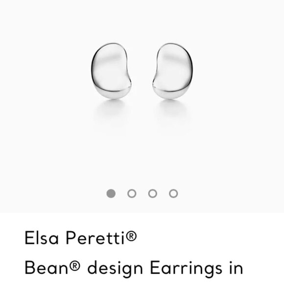 Tiffany & Co. Elsa Peretti Bean Earrings - Picture 5 of 5